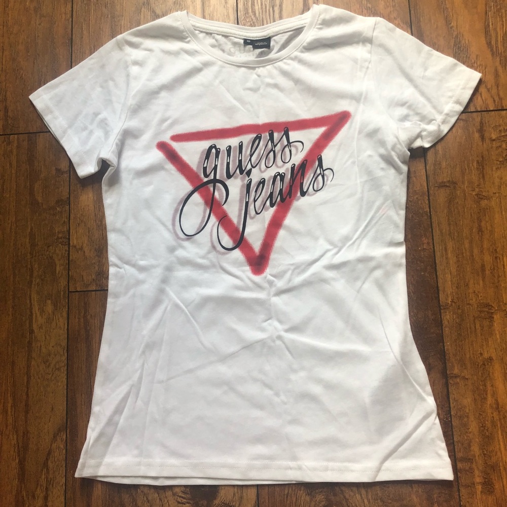 New t-shirt for girls Geuss size 10